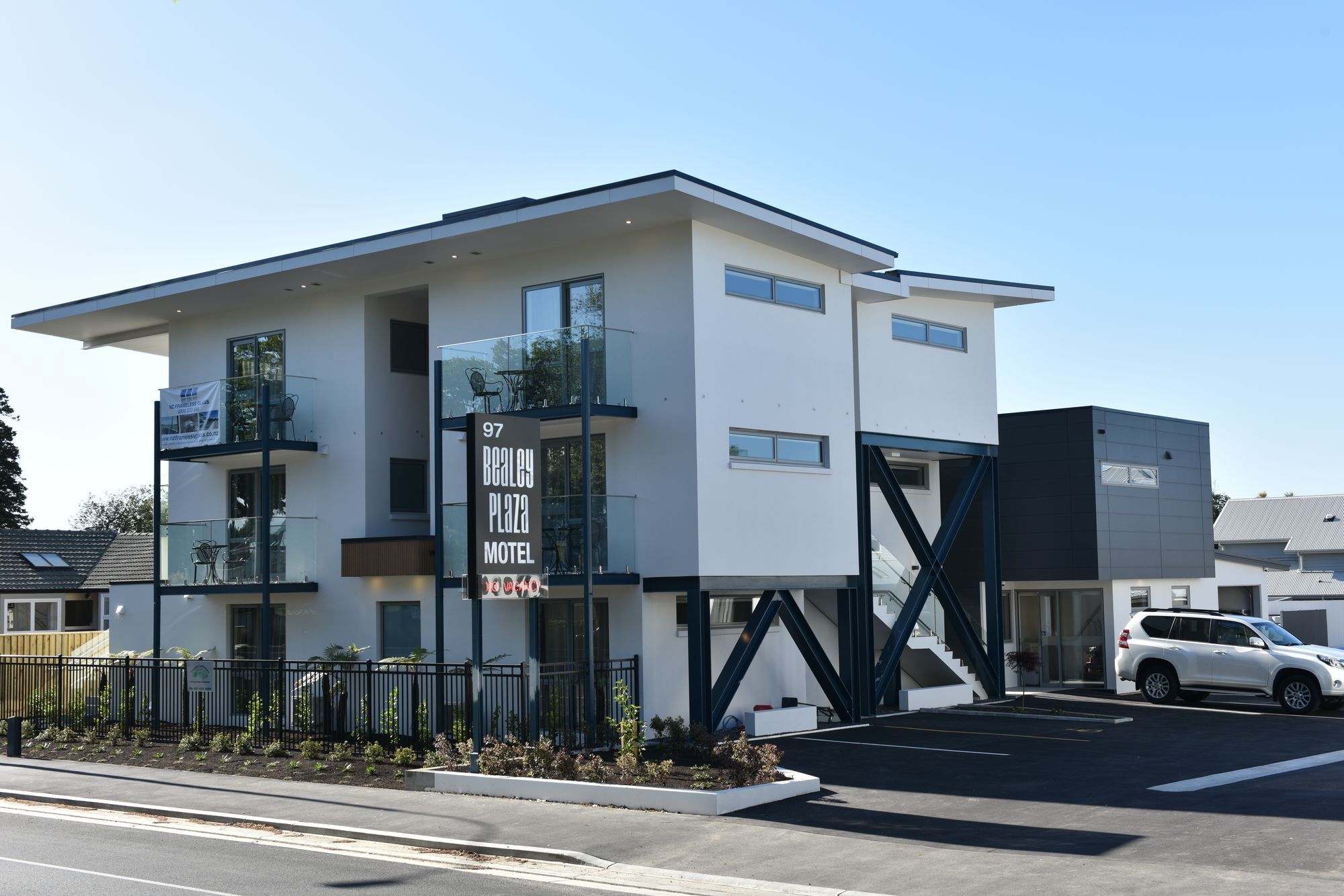 כרייסטצ'רץ' Bealey Plaza Motel מראה חיצוני תמונה
