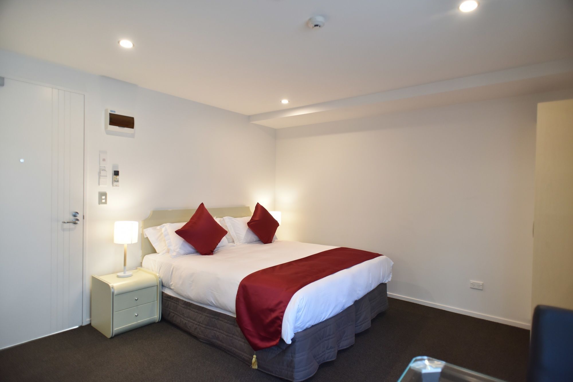 כרייסטצ'רץ' Bealey Plaza Motel מראה חיצוני תמונה A bedroom at the hotel